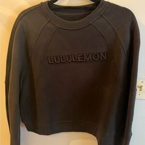 Lululemon Black Sweatshirt